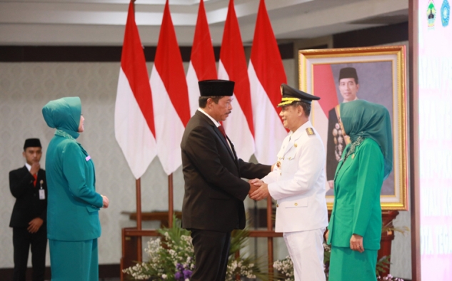 Nana Sudjana Minta Pj Walikota Tegal yang Baru Saja Dilantik Fokus Tangani Inflasi