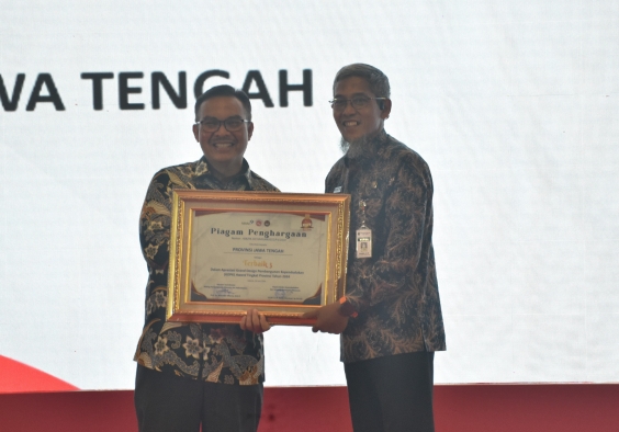 BKKBN Beri Penghargaan Grand Design Pembangunan Kependudukan Award 2024 kepada Pemprov Jateng