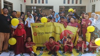 Dukung Anak Berkebutuhan Khusus, Maxim Rayakan HAN Bersama Murid SLB C Pelita Ilmu Semarang