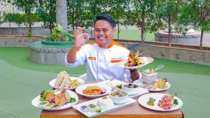 Chef Amrih Hidayah Suguhkan Hidangan Tradisional dengan Sentuhan Kekinian di Harris Semarang